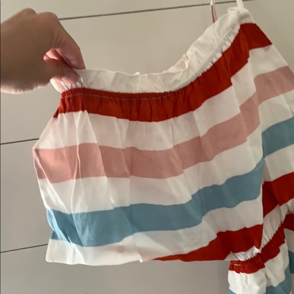 lovers + friends malia ruffle romper Sz small Marked at lowest Price - Picture 6 of 8